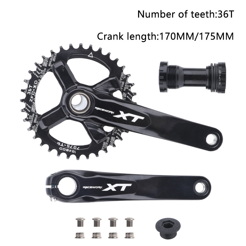 104BCD 170/175mm XT Crank MTB Crankset  32/34/36/38/40/42T Narrow Wide Chainring Mountain Bike Sproc