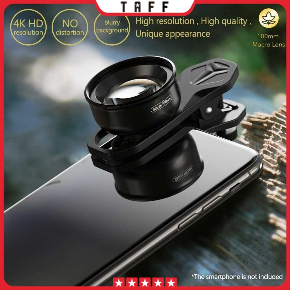Lensa Kamera Smartphone Macro Lens Universal HD 100mm - APEXEL APL-HB100mm