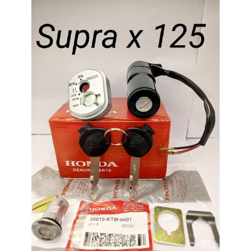 KUNCI KONTAK SUPRA X 125 LAMA KARBU BATMAN ORIGINAL KODE KTM
