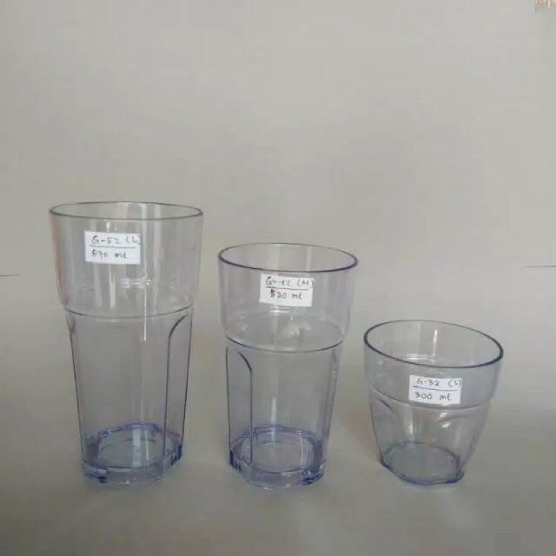 GELAS CRYSTAL 530 GBU PLAST