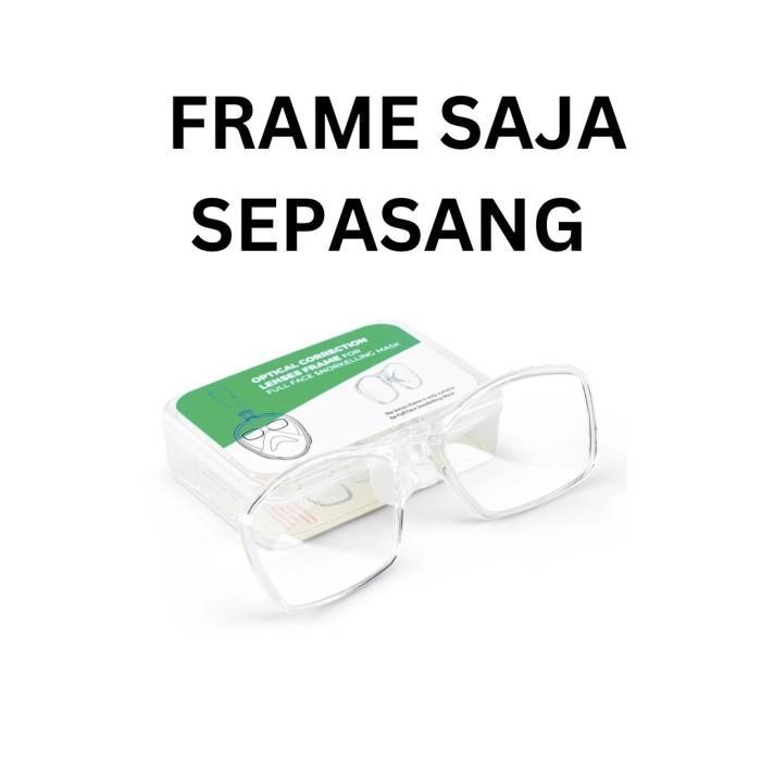 Kacamata Snorkeling Cozaze Untuk Mata Minus - Frame saja