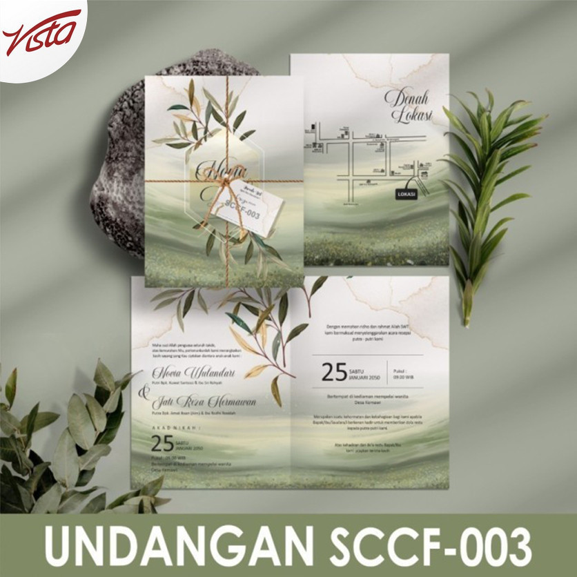 Blangko Undangan   Griya sccf-003  (Blangko Center)