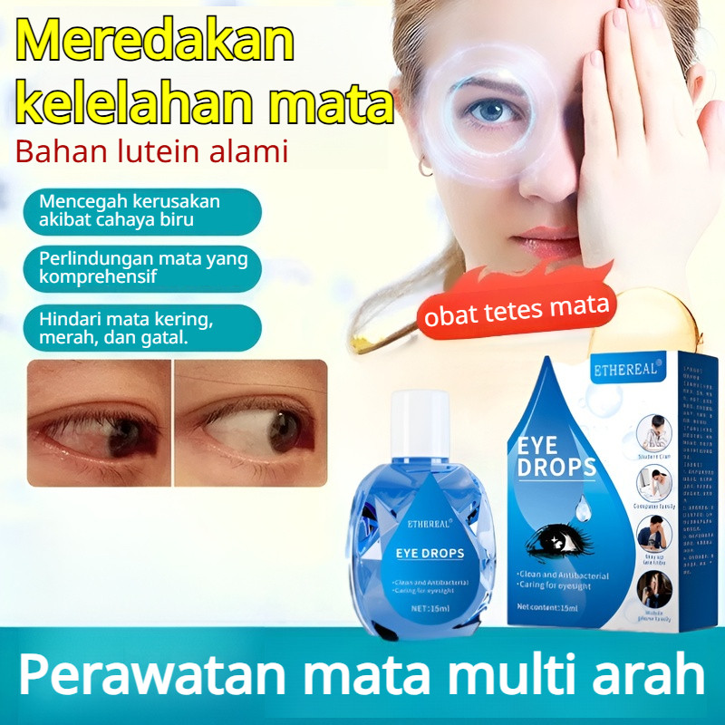 Tetes Mata Herbal 15ml | Tetes Mata | Mata Kering | Meredakan Kelelahan Mata
