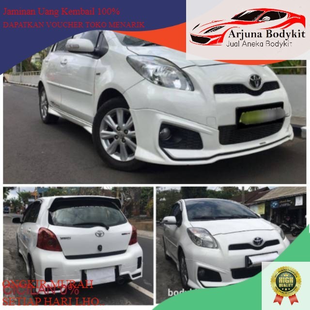 (HEMAT ONGKIR) ABS PLASTIK bodykit toyota yaris trd 2012 2013 2014