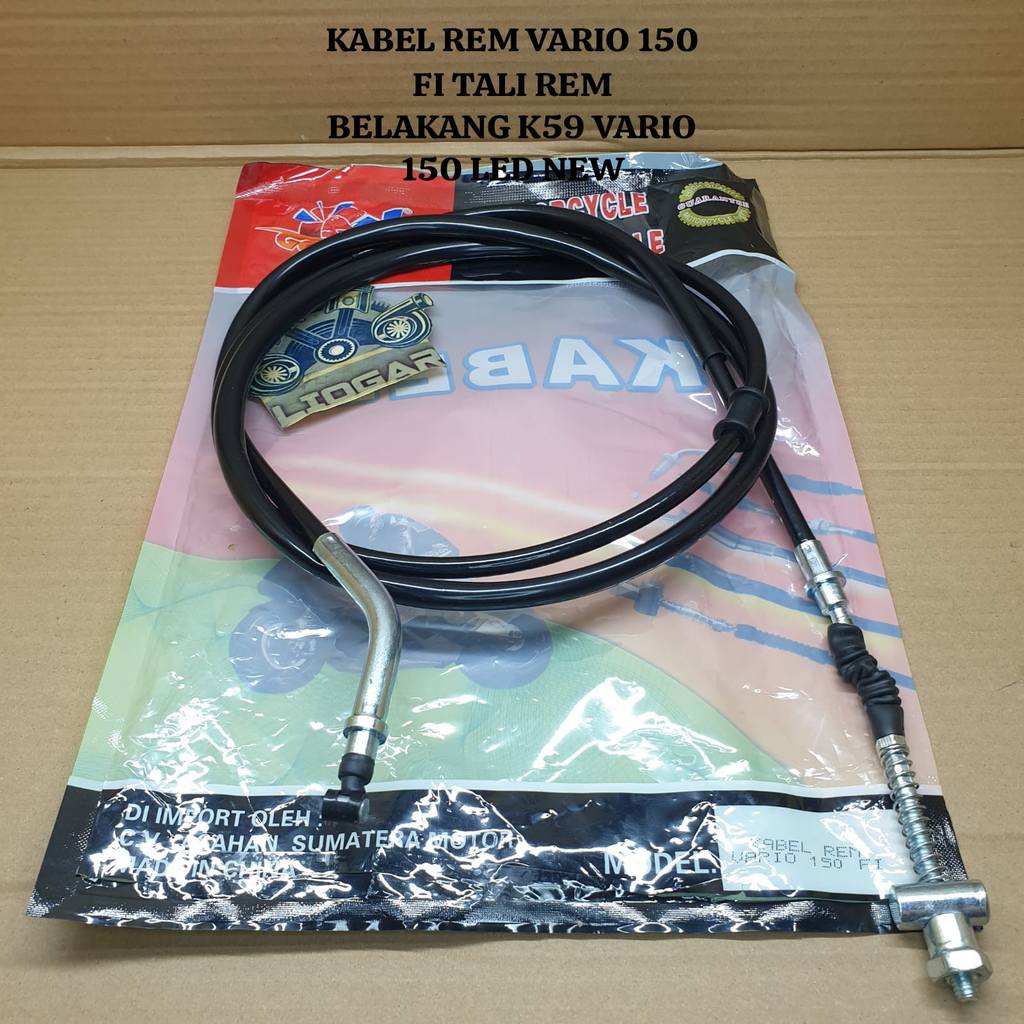 KABEL REM VARIO 150 FI TALI REM BELAKANG K59 VARIO 150 LED NEW