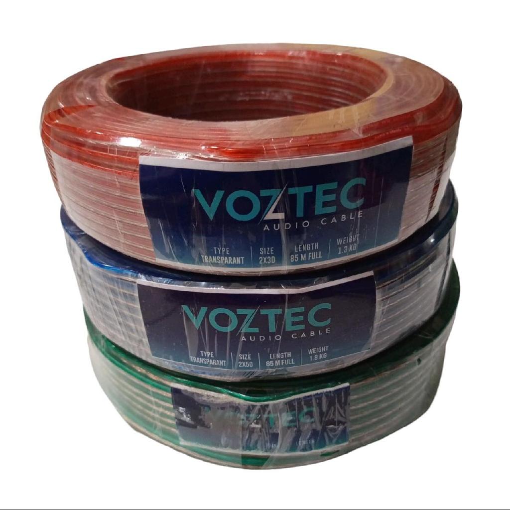 Kabel Serabut Transparan Voztec