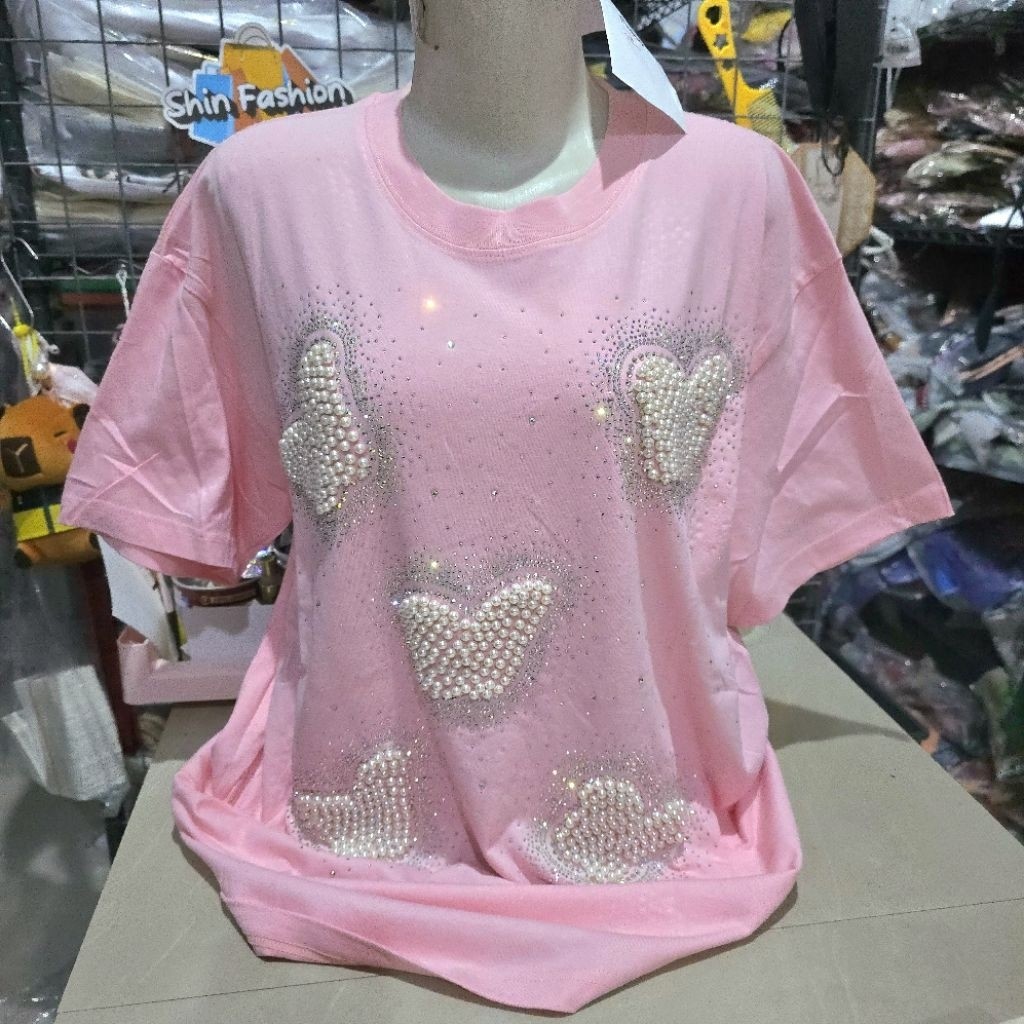 CACASTYLE Tiramisu MF Kaos Lengan Pendek Wanita Import Jumbo 3XL