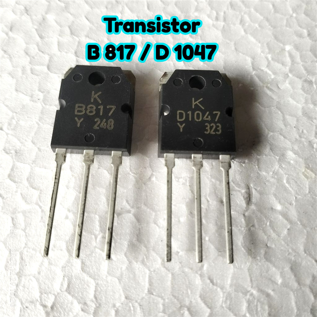 TR KB817 KD1047 Transistor B817 D1047 Satu Set
