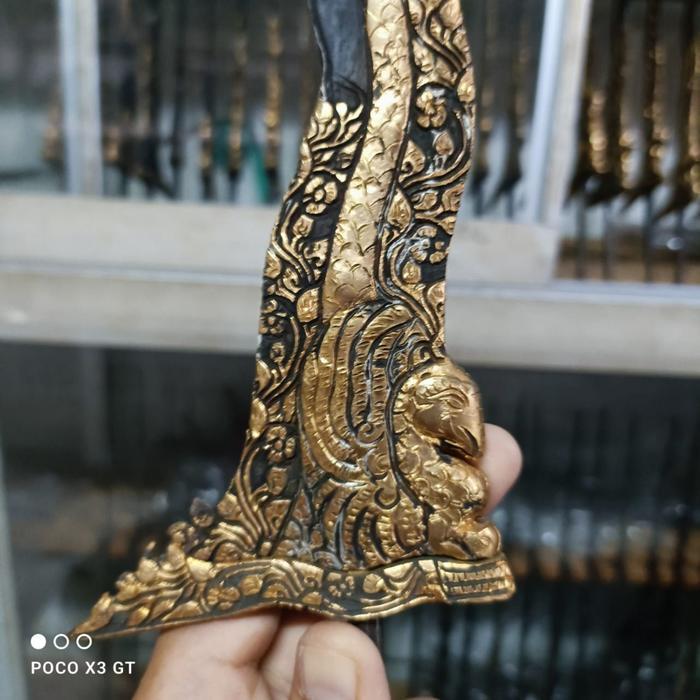 gaman sengkelat garudo kinatah emas alusan KJM1122