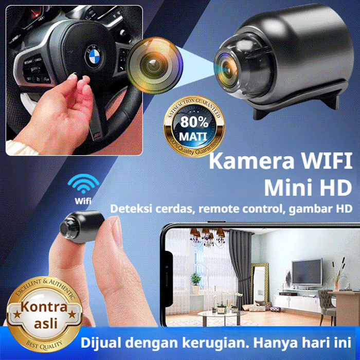 [Terlaris] Kamera HD mini WIFI Pemantauan dan Kontrol Jarak Jauh/Kamera Pengintai Jarak Jauh WiFi Pi