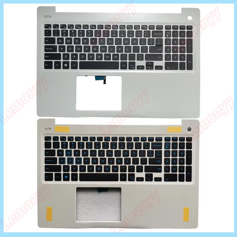 PREORDER NEW US English keyboard for DELL Gaming 15-3000 G3 3579 G3-3579 Laptop Palmrest Upper cover
