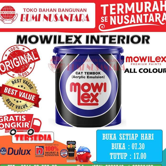 autimotic store CAT MOWILEX EMULSION INTEROR 1L CAT TEMBOK MOWILEX CAT LUKIS MOWILEX - CLEAR YELLOW