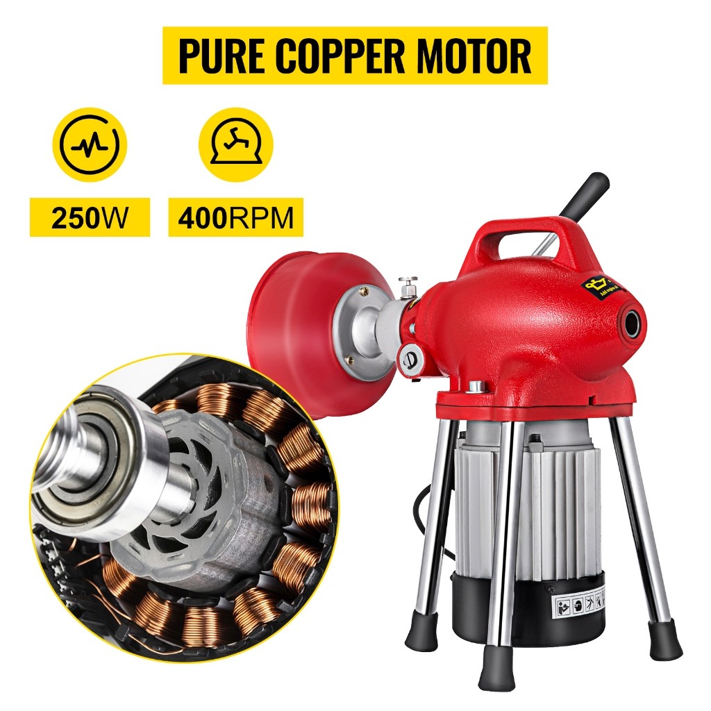 Electric Drain Cleaner Drain Cleaner 20M Solusi Saluran Mampet