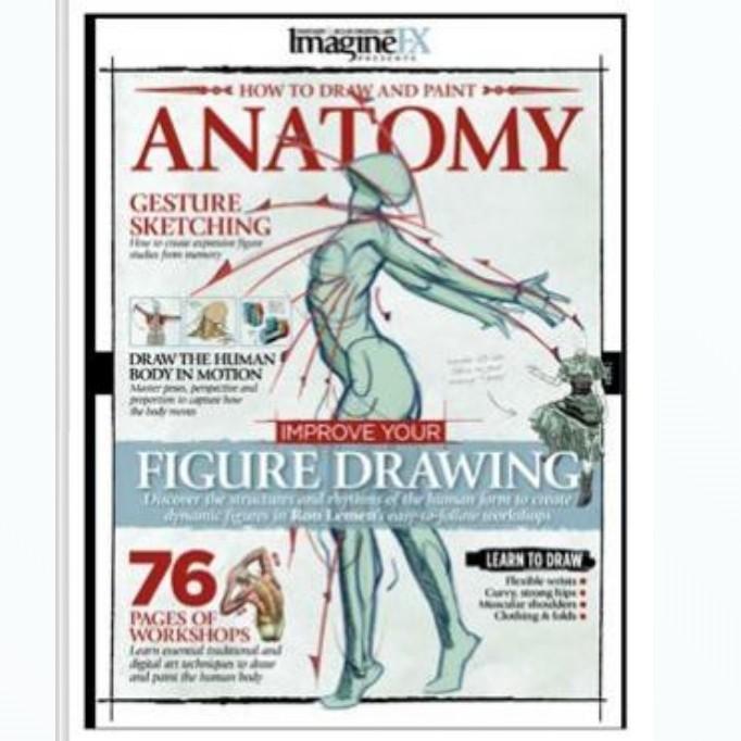 Buku ImagineFX How to Draw and Paint Anatomy vol. 2