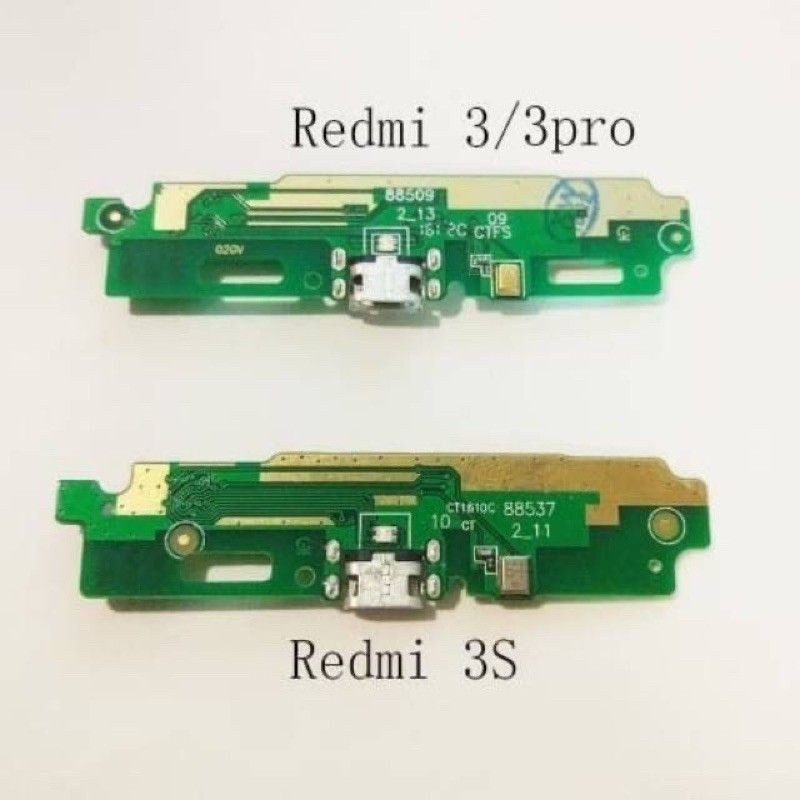 KONEKTOR CAS UNTUK  XIAOMI REDMI 3  REDMI 3S  REDMI 3X  REDMI 3 PRO   MIC PAPAN  + IC