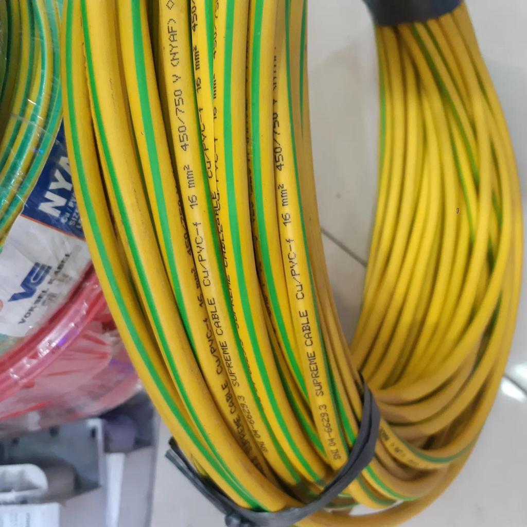 Kabel NYAF 16 mm Supreme Kabel Serabut 16 mm Grounding