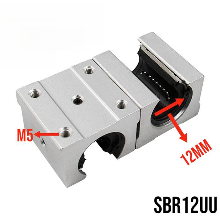 SBR series SBR12UU SBR16UU SBR20UU Linear Ball Bearing