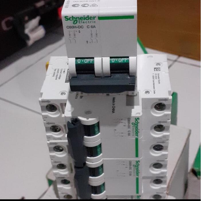 MCB DC 2P 2A 6A SCHNEIDER