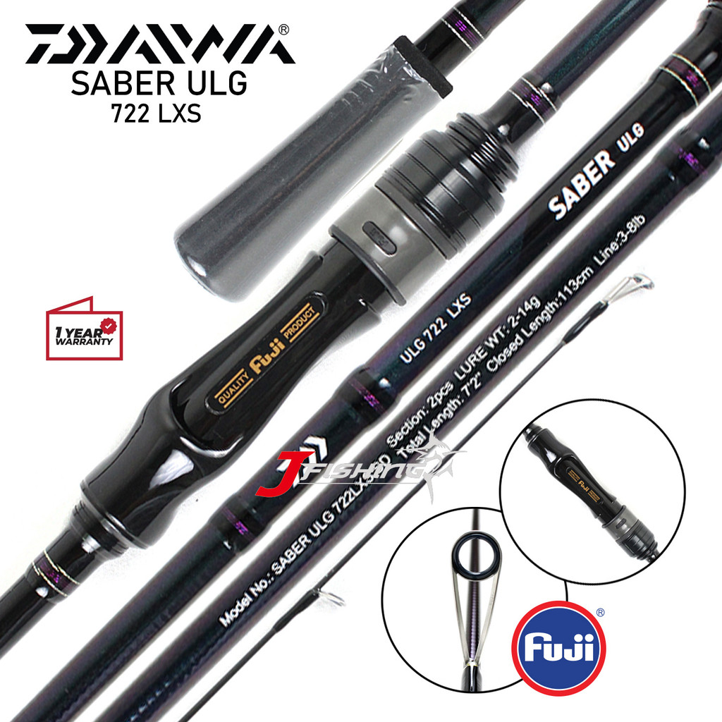 Joran Daiwa Saber ULG 722LXS | UL | RESMI