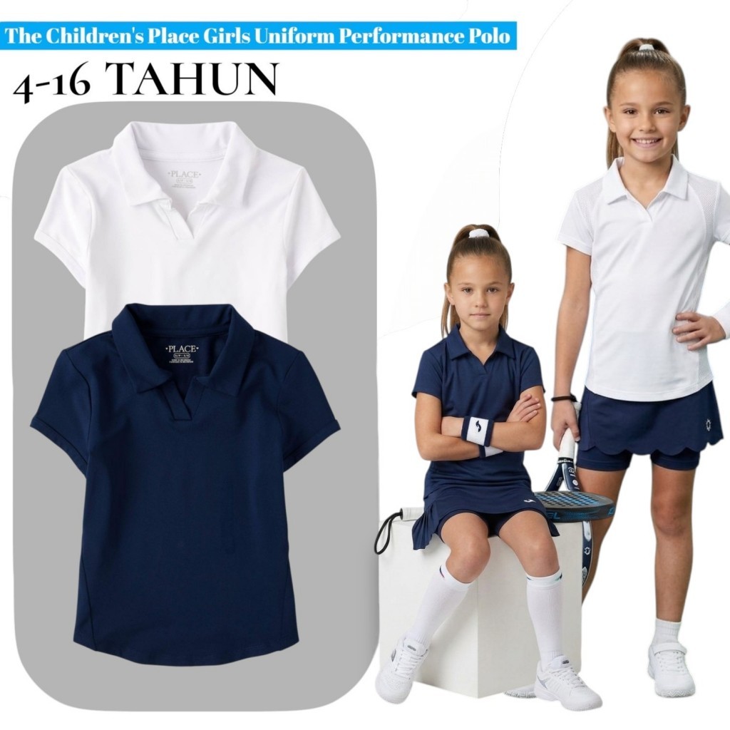 TCP KAOS ATASAN SPORT ANAK PEREMPUAN 3857