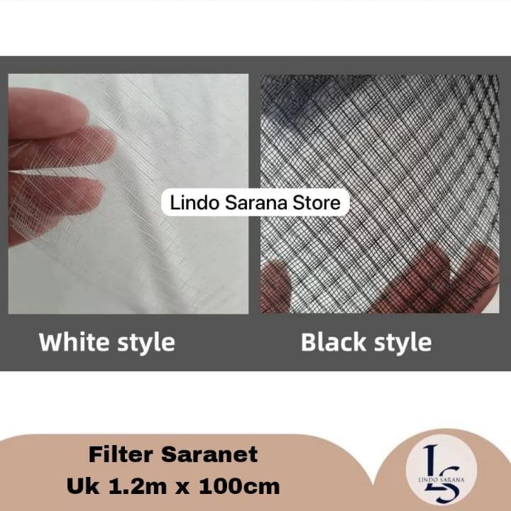Filter Saranet  Lebar 1,2m x 100cm | Kain Saranet | Jaring Saringan AC | Saringan Udara AC | Filter 