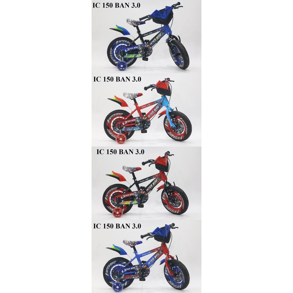 SEPEDA ANAK LAKI-LAKI BMX INTERBIKE 150 18