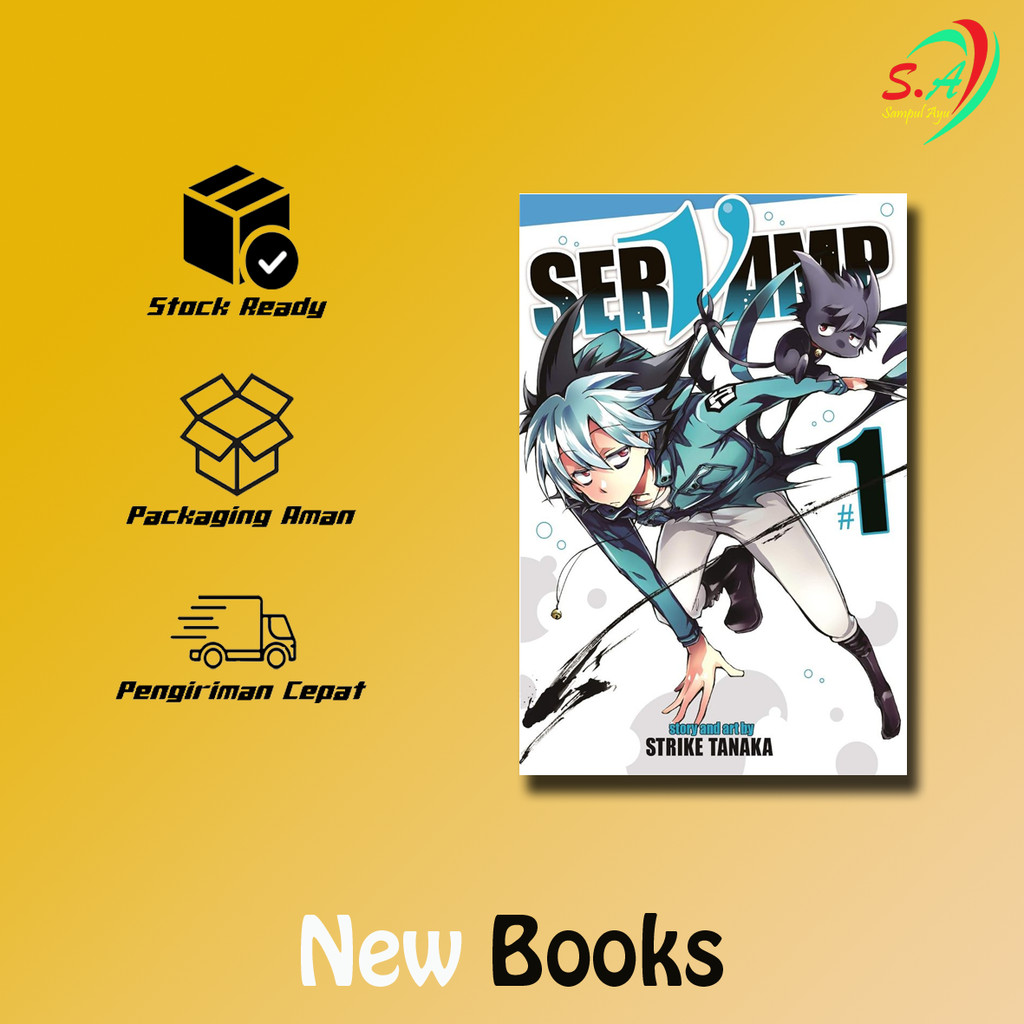 Komik Servamp (17 book series) by Strike Tanaka - English