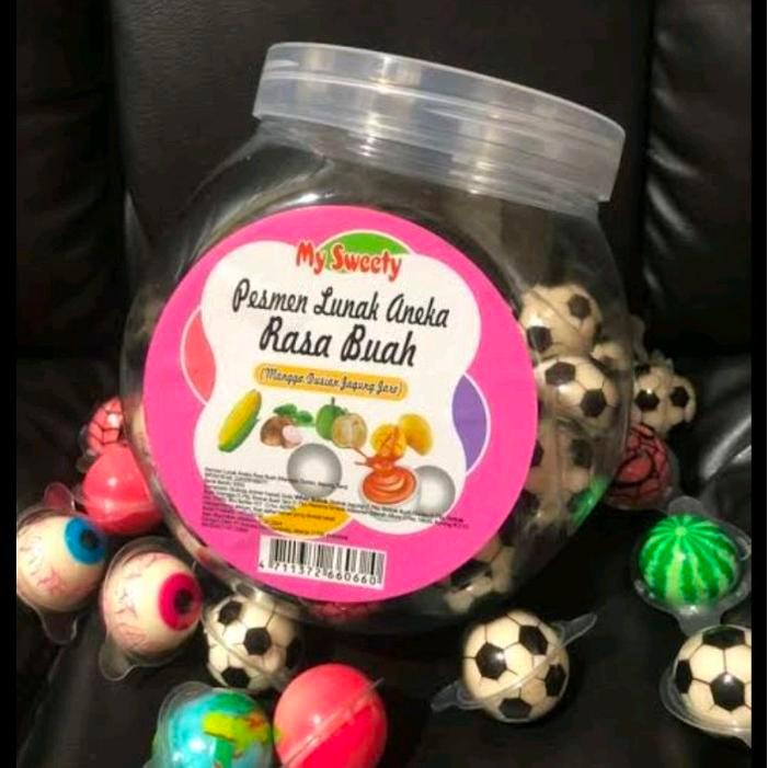 permen bola mata viral - my sweety