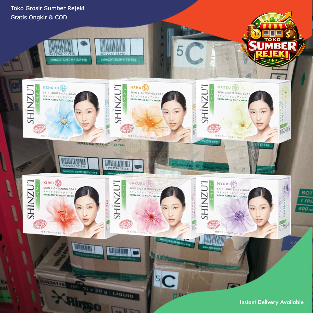 1DUS SABUN SHINZUI 72BATANG