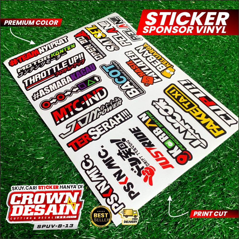 Stiker Pack Kata Kata Viral Stiker Sponsor Pack Terbaru