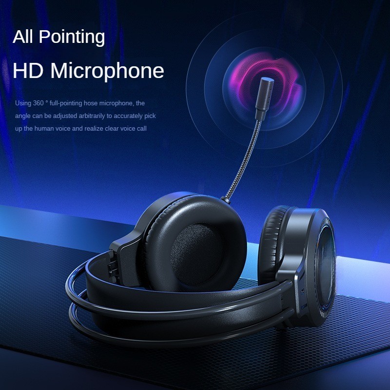 S606Headset Gaming Headsets7.1ChannelUSBWired Laptop Computer