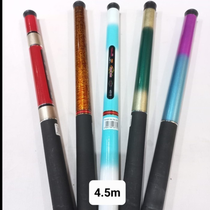 Joran Tegek Tornado Ikan Mas Ruas Pendek - 180 - 450