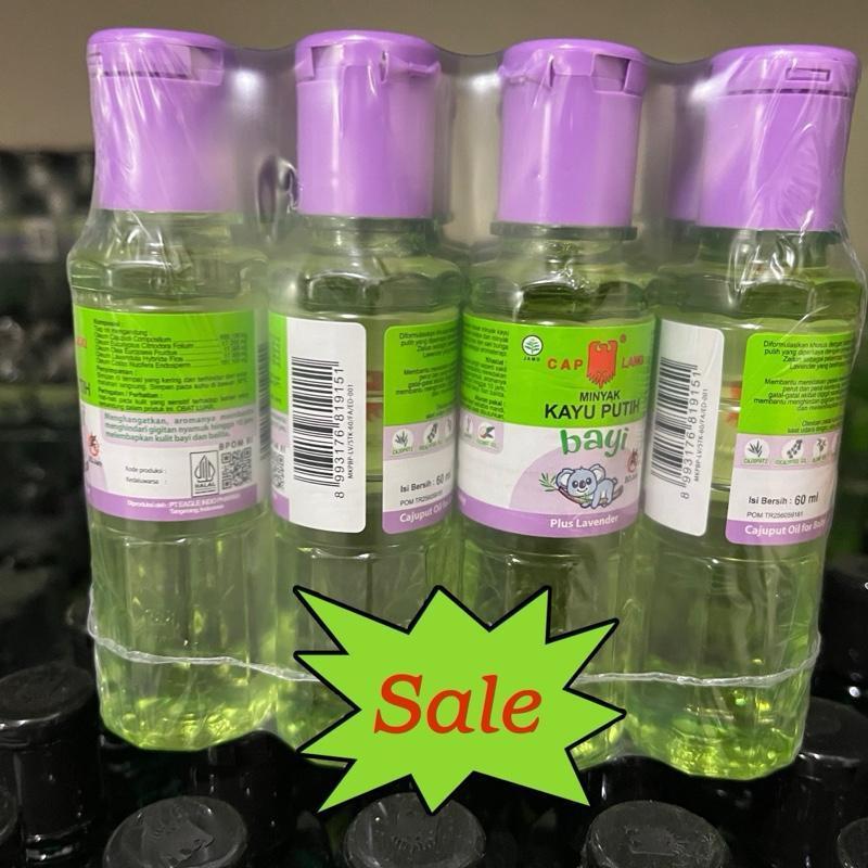 Paket 1lusin Caplang Minyak Kayu Putih Lavender 60ml