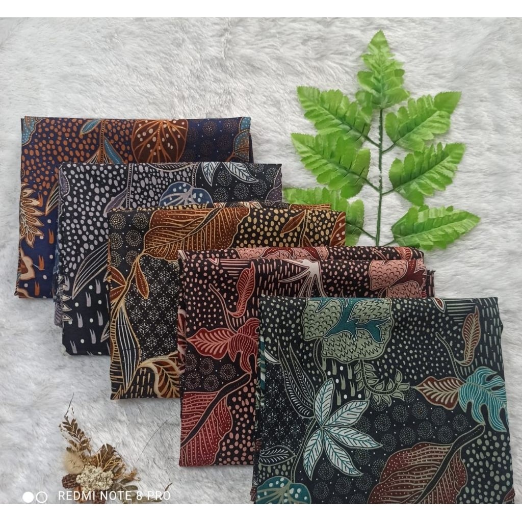 bahan batik semi sutra / batik meteran / new batik colextion