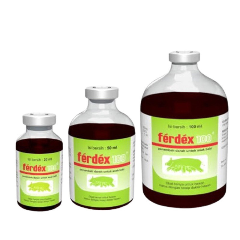 FERDEX 100ML INJEKSI MEDION OBAT ANAK BABI PENAMBAH DARAH ZAT BESI ANTI ANEMIA PADA ANAK BABI