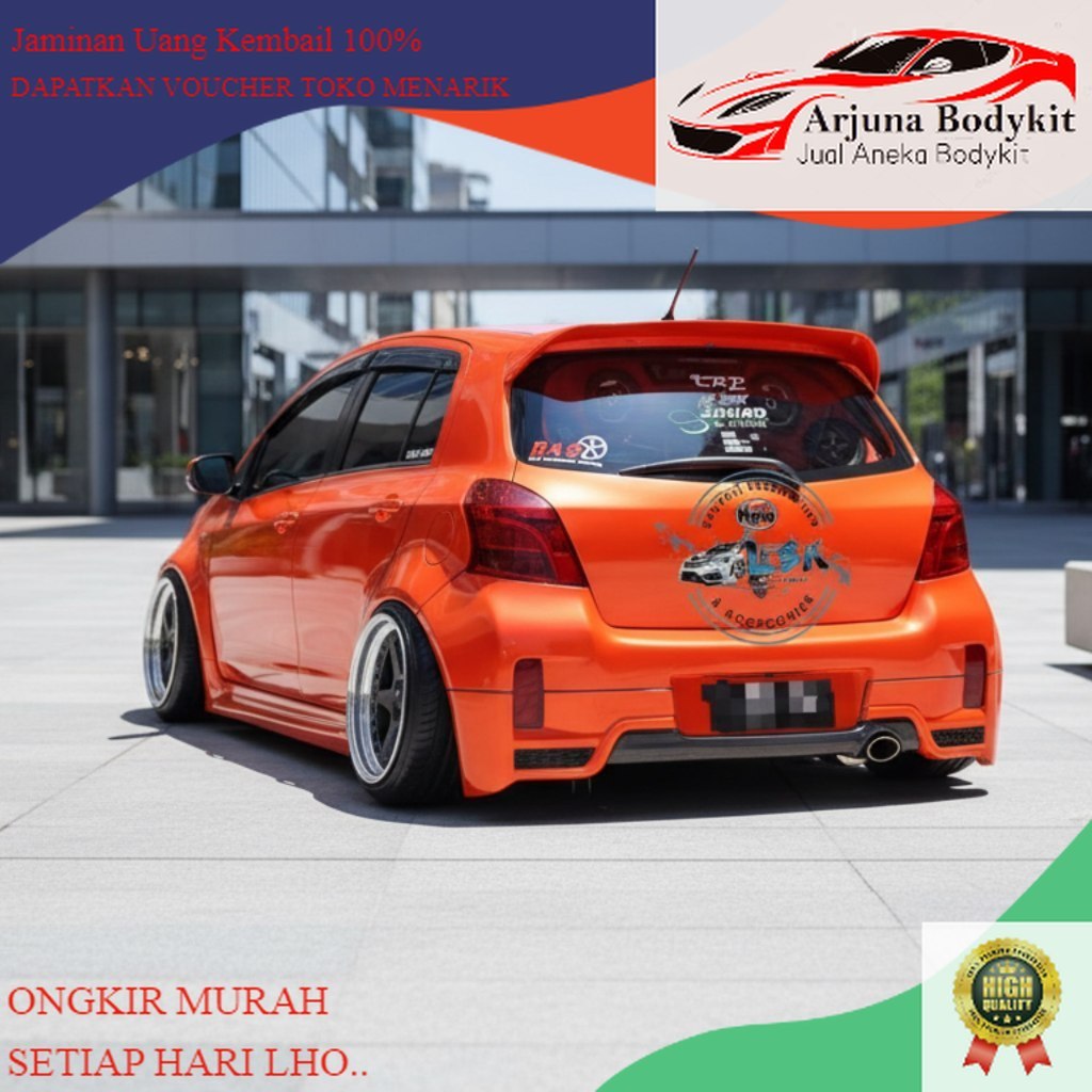 BEMPER/BUMPER YARIS BODYKIT YARIS UPGRADE TRD 2006 2007 2008 2009 2010 2011BUMPER/BEMPER YARIS TRD