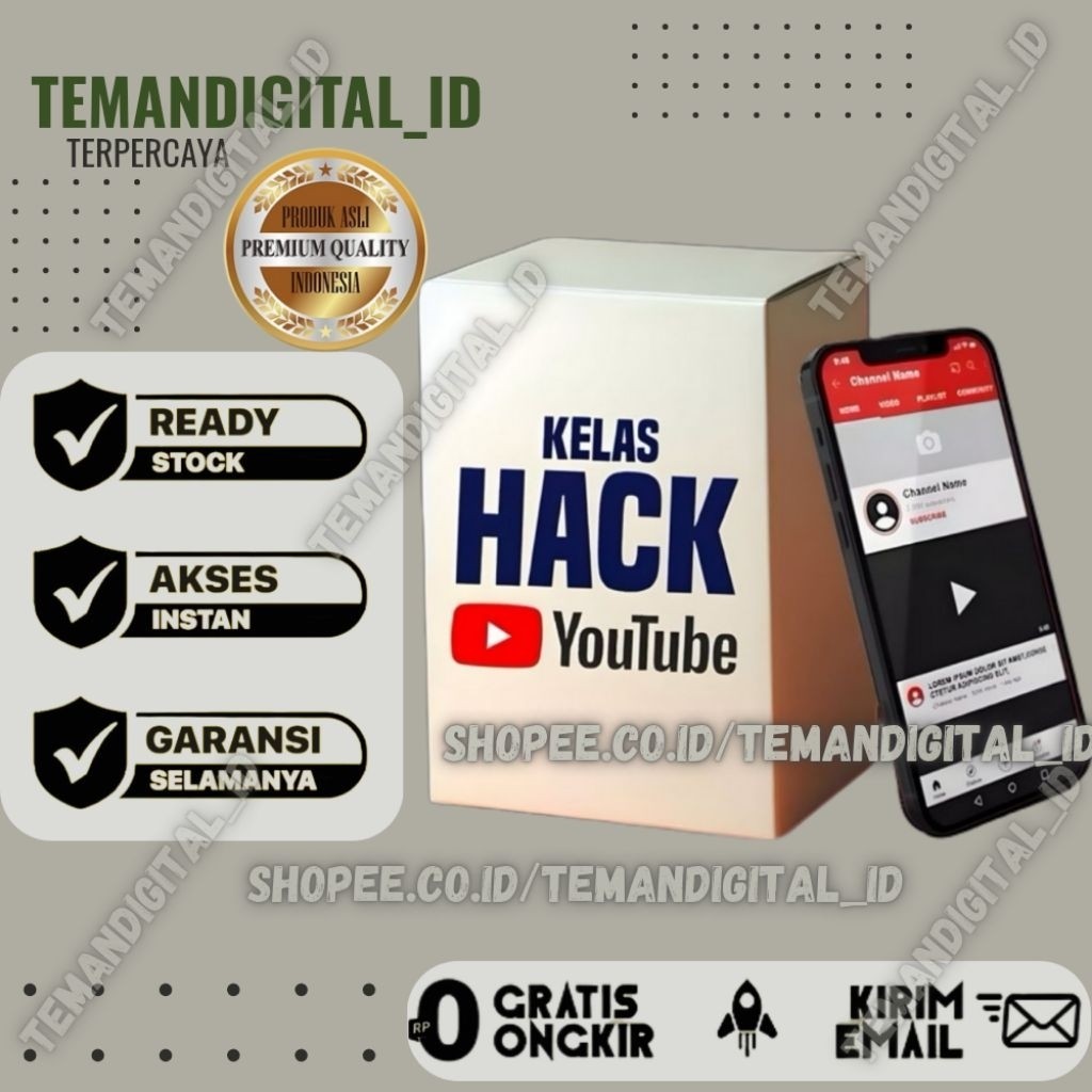 Termurah Jago Hack YouTube - Rahasia Cepat Hasilkan Cuan dari Channel Anda