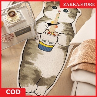 ZAKKA karpet bulu kamar tidur estetik Kamar Tidur minimalis Karpet Bulu halus Lembut cozy