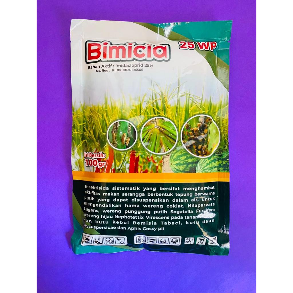 Insektisida sistemik pengendalikan hama wereng thrips BIMICIA 25WP isi 100gr