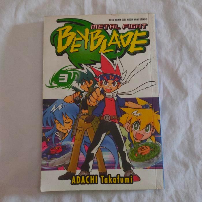 komik manga beyblade vol. 3