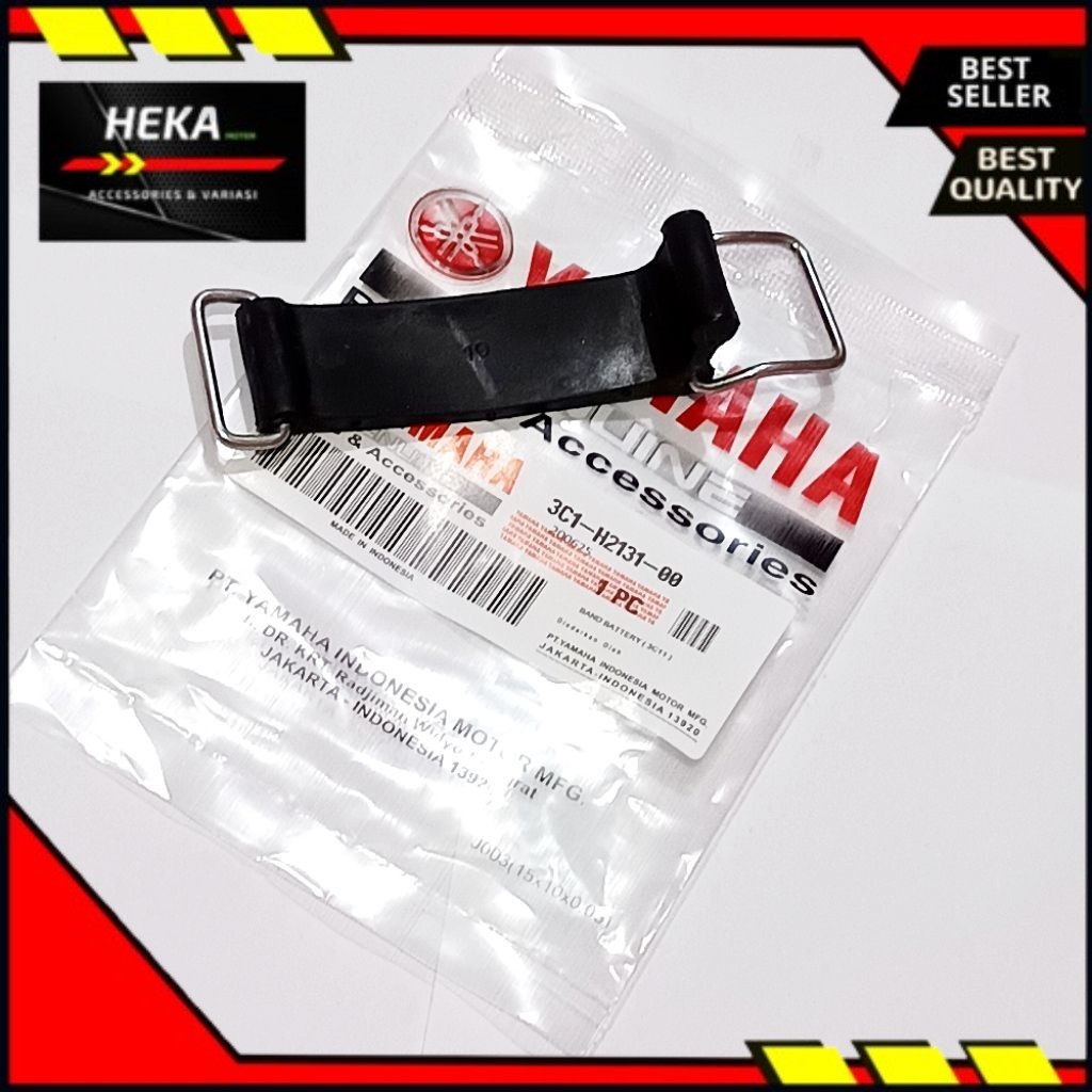 KARET SABUK AKI ACCU YAMAHA VIXION OLD NEW NVA NVL R15 XABRE MT25 SABUK TALI AKI VIXION 3C1 Heka Mot