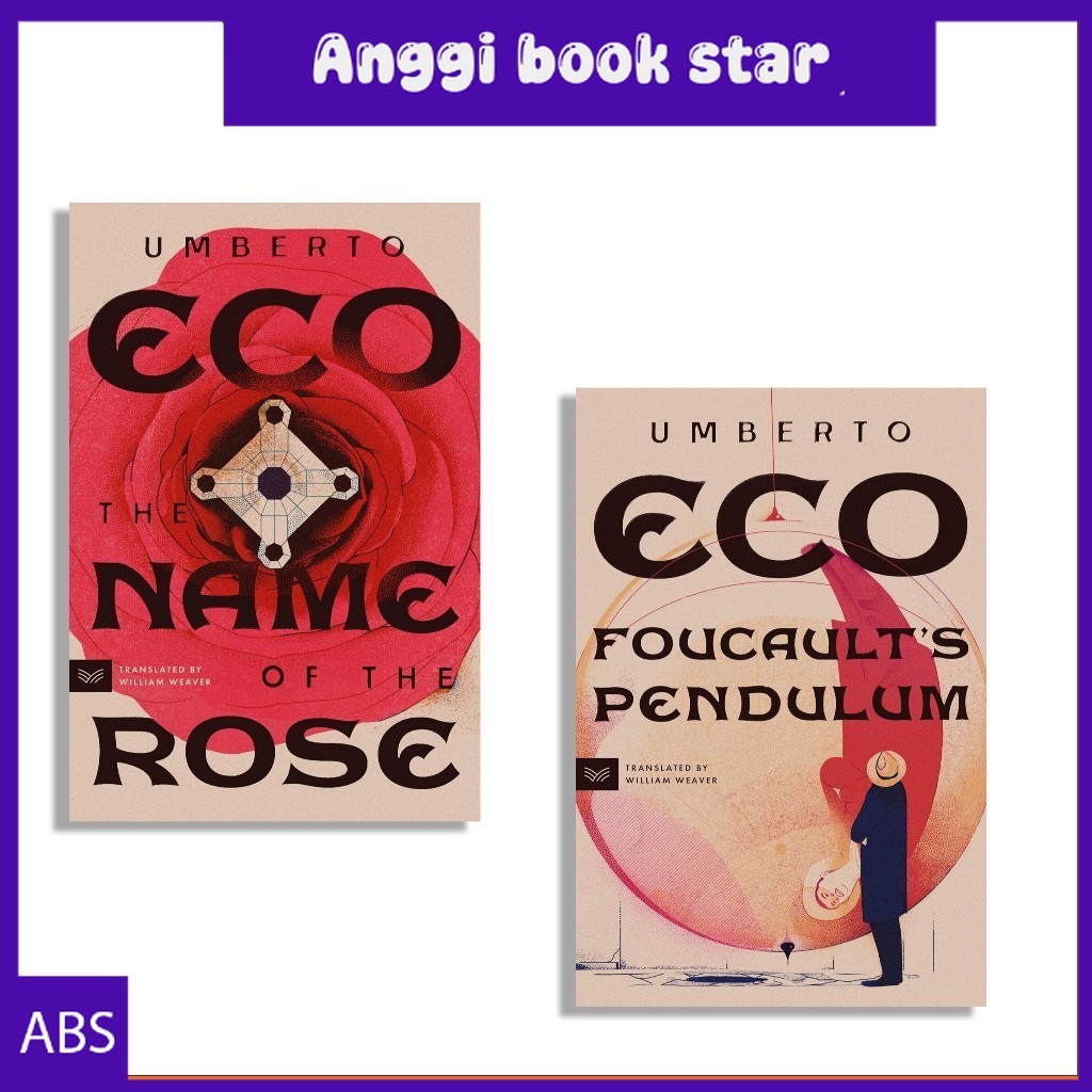 The Name Of The Rose | Foucault's Pendulum by  Umberto Eco