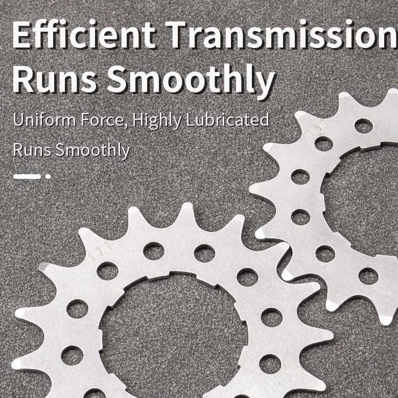 Muqzi COG Gear Sprocket Single Speed HG Slup 12-18T Gir Belakang Sepeda BMX MTB Fixie Konversi