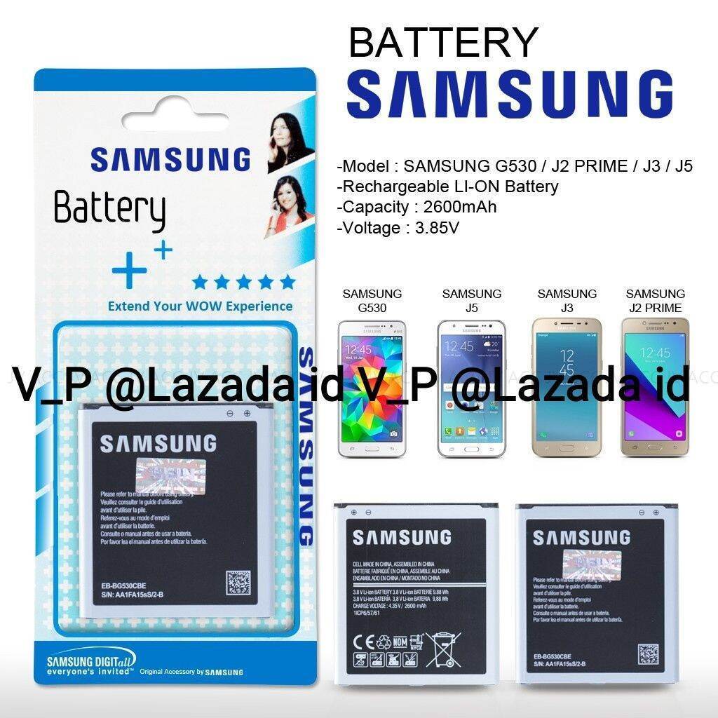 ORI 99% ( OEM ) Baterai Battery SAMSUNG Galaxy J2 PRO ( 2018 ) SM-J250F SM-J250G SM-J250Y SM-J250H -