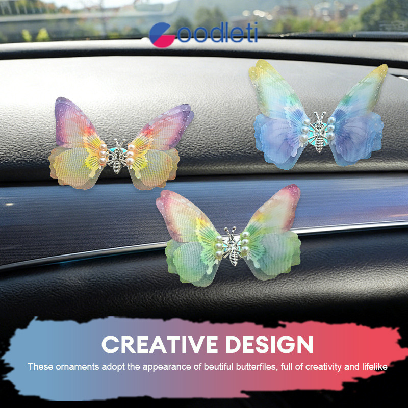 Dekorasi Interior Ac Mobil/Kupu-kupu aksesoris fesyen/ Dekorasi kupu-kupu mobil/Aksesoris Fashion Ku