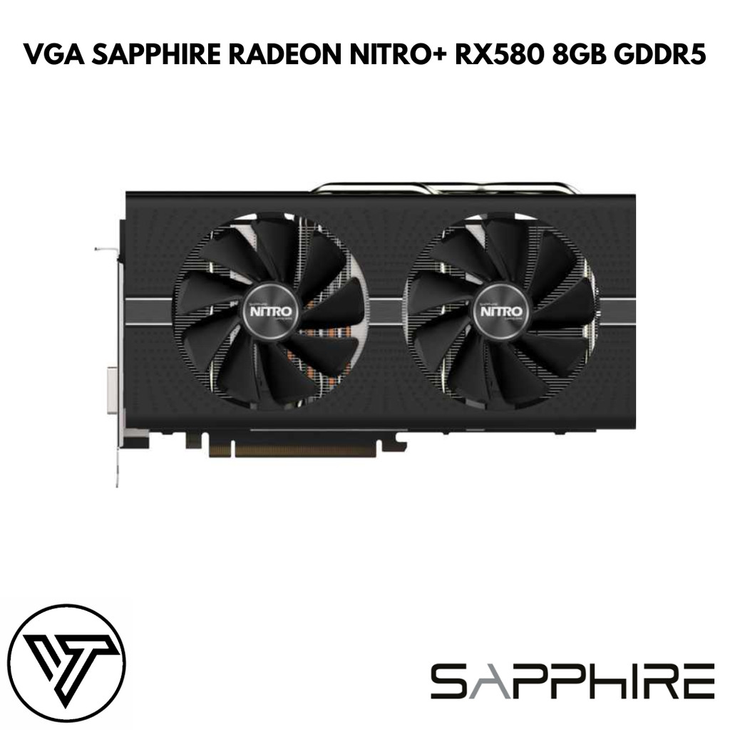 VGA SAPPHIRE RADEON NITRO+ RX580 8GB GDDR5