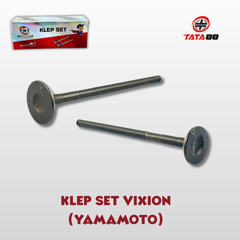 KLEP SET VIXION YAMAMOTO - Valve Set Payung Klep Yamaha Vixion New Old Lama