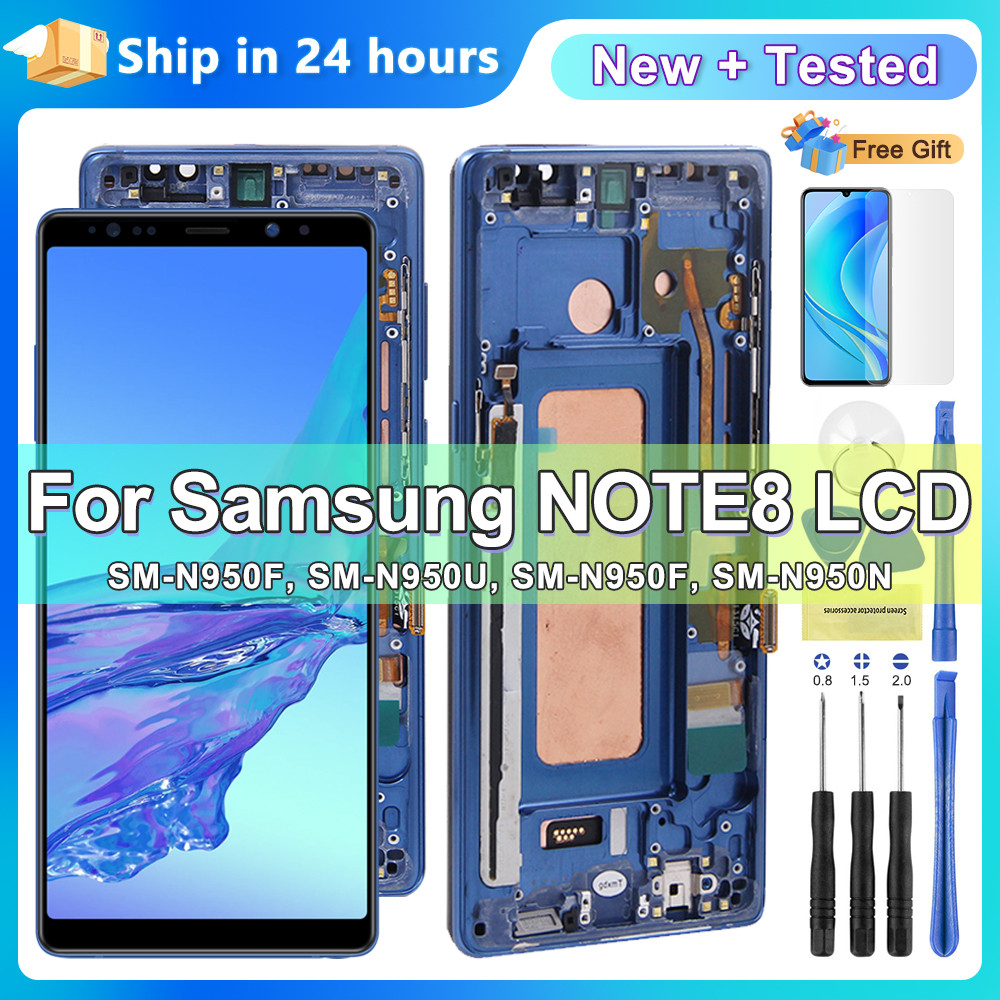 For Samsung Galaxy Note 8 N950 N950F N9500 LCD Display Tou Screen Digitizer Assembly Replacement Par