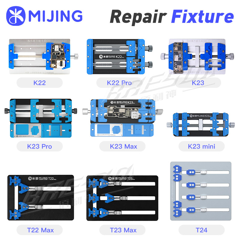 Mijing K22 K23 T22 T23 T24 PRO MAX Aluminum Alloy Motherboard Repair Fixture For Mobile Phone CPU ip