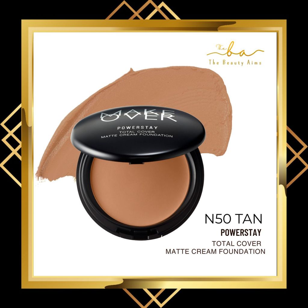 MAKEOVER Powerstay Total Cover Matte Foundation / Makeover Foundation Cream